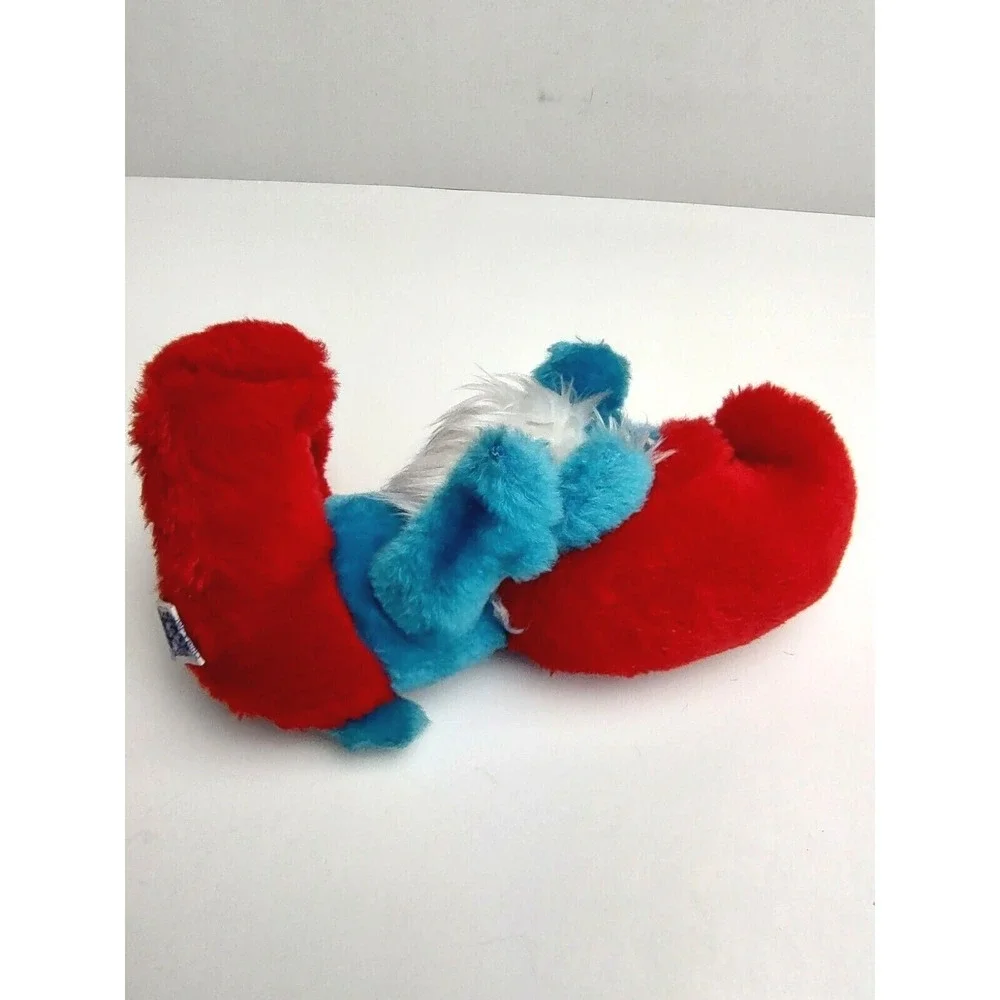 Vintage 1981 Papa Smurf Plush Toy‎ Stuffed 8